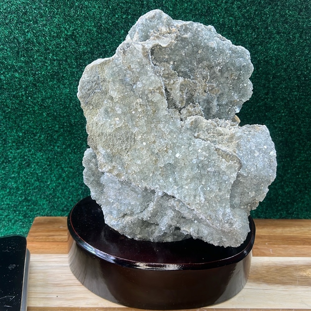 Flouride cluster crystal